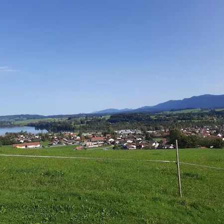 Ferienwohnung In Lechbruck Am See Im Schoenen Allgaeu, Nahe Fuessen Nur 300 M Vom See Exterior photo