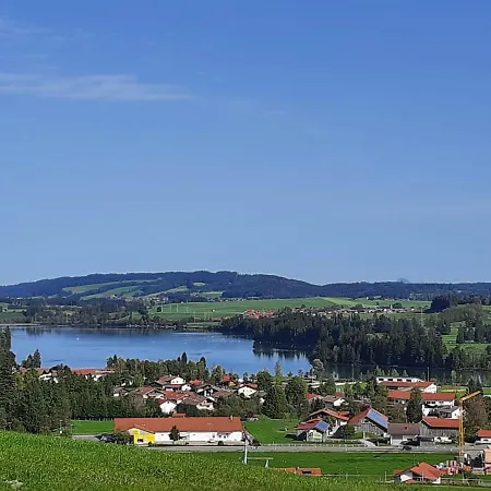 Ferienwohnung In Lechbruck Am See Im Schoenen Allgaeu, Nahe Fuessen Nur 300 M Vom See Exterior photo